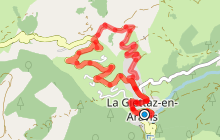 Itinéraire Tour des Secrest n°21 - La Giettaz village - Les Gorandières