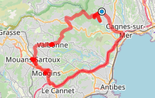 Valbonne, Mouans-Sartoux et Mougins