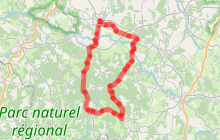 Châteaux et merveilles de l'Ouest (cyclo 33 km)