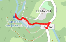 Circuit pédestre N°67 : Sentier de Découverte de la cascade des Jarrauds