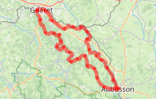 Circuit Vélo de Guéret à Aubusson