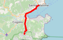 Piste Cyclable La Croix Valmer - Sainte Maxime