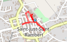 St-Just St-Rambert - parcours historique illustré
