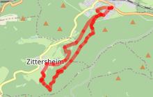 Le circuit du rocher de Zittersheim