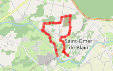 Circuit "La Rote du Farinier" - grande boucle - ST OMER DE BLAIN