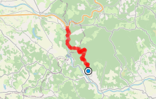 Tour du Tarn à cheval : Puycelsi / Bruniquel
